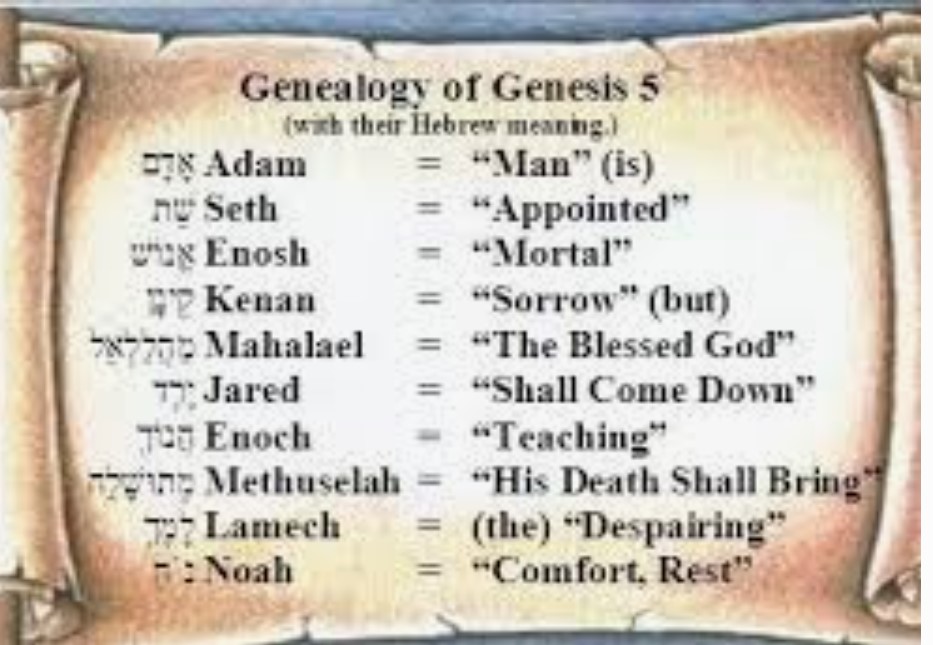 The Scarlet Thread of Redemption Part 5 Genesis 5