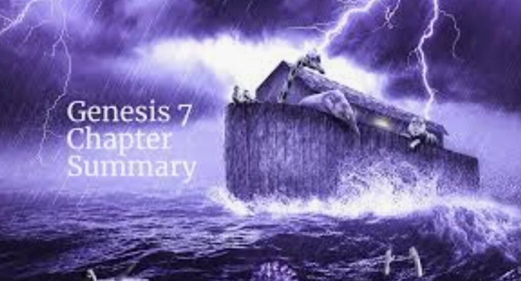 The Scarlet Thread of Redemption Part 7, Genesis 7