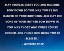 The Scarlet Thread of Redemption, Part 27, Genesis 27